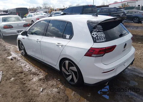 2023 Volkswagen Golf Gti 2.0T S from USA, damaged, VIN WVWGA7CD5PW138756